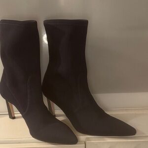 Stuart Weitzman Black Heeled Boots